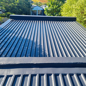 Waterproofing on IBR roof by Eco Rubber Cape